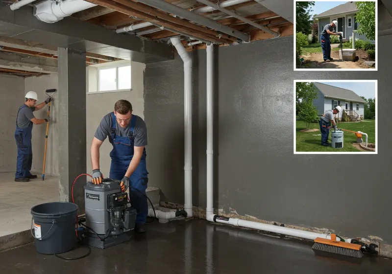 Basement Waterproofing and Flood Prevention process in Dawson County, GA